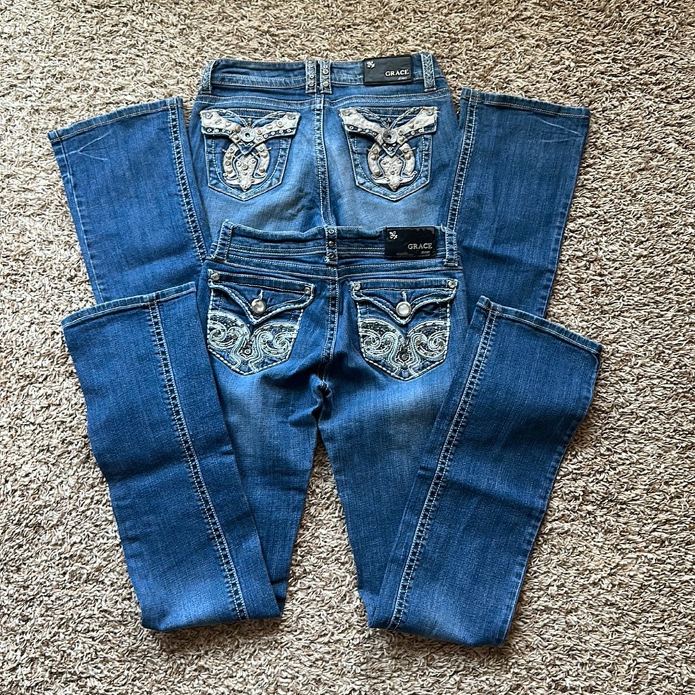 Grace in LA jeans (Lot of 2)